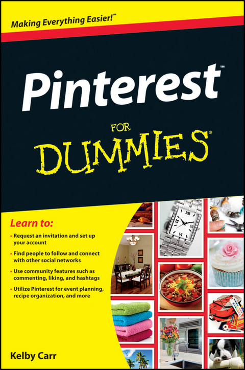 Pinterest For Dummies -  Kelby Carr