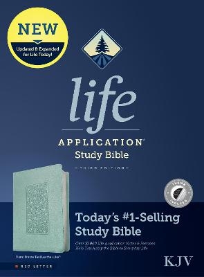 KJV Life Application Study Bible, Third Edition, Floral -  Tyndale