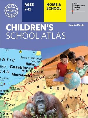 Philip's RGS Children's School Atlas - David Wright, Jill Wright,  Philip's Maps