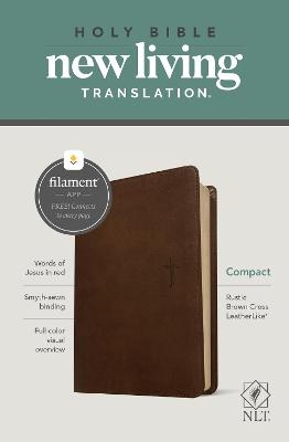 NLT Compact Bible, Filament Enabled Edition, Rustic Brown -  Tyndale