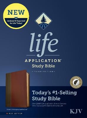 KJV Life Application Study Bible, Third Edition, Brown -  Tyndale