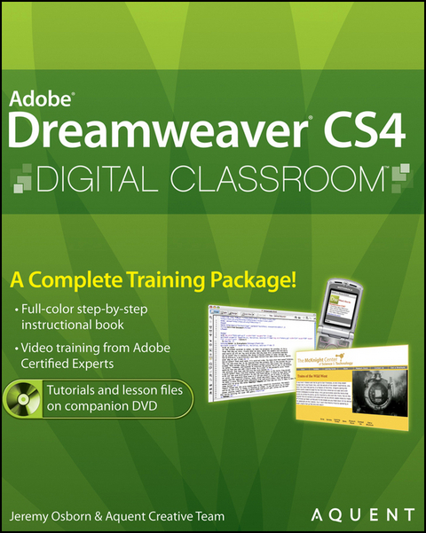 Dreamweaver CS4 Digital Classroom - Jeremy Osborn