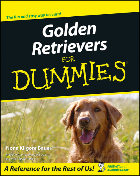 Golden Retrievers For Dummies -  Nona Kilgore Bauer