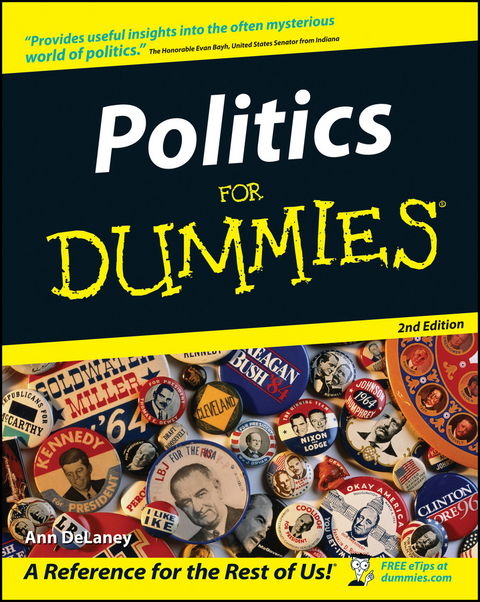 Politics For Dummies -  Ann M. DeLaney