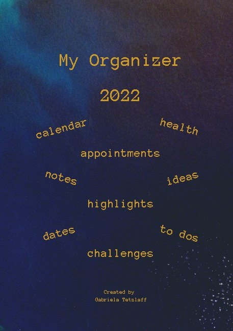 My Organizer 2022 - Gabriela Tetzlaff