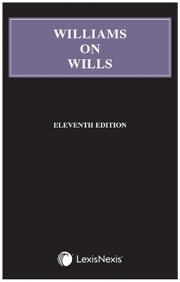 Williams on Wills - R.F.D Barlow, R.A. Wallington, S.L. Meadway, J.A.D MacDougald, J.E. Kirby