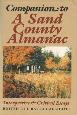 Companion to A Sand County Almanac - 