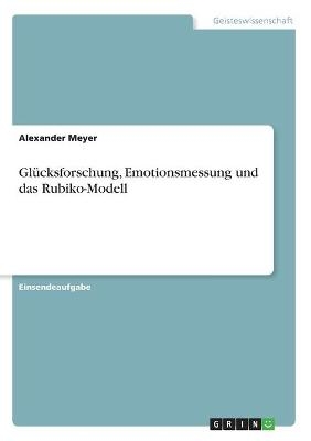 GlÃ¼cksforschung, Emotionsmessung und das Rubiko-Modell - Alexander Meyer
