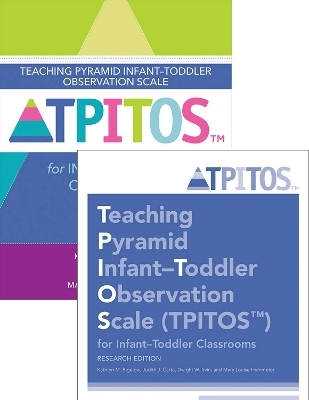 Teaching Pyramid Infant-Toddler Observation Scale (TPITOS™) for Infant-Toddler Classrooms: Set - Kathryn M. Bigelow, Judith Carta, Dwight Wayland Irvin, Mary Louise Hemmeter
