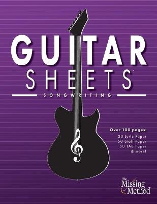 Guitar Sheets Songwriting Journal - Christian J Triola