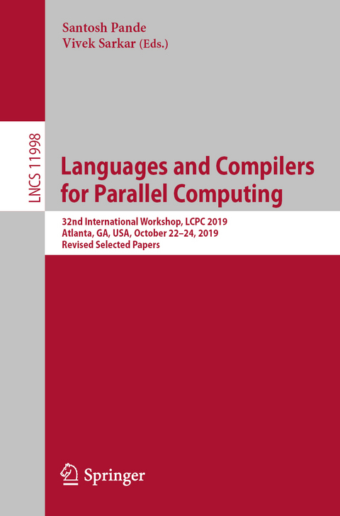 Languages and Compilers for Parallel Computing - 