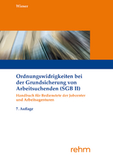 Ordnungswidrigkeiten bei der Grundsicherung von Arbeitsuchenden (SGB II) - Wieser, Raimund