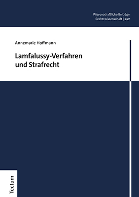 Lamfalussy-Verfahren und Strafrecht - Annemarie Hoffmann