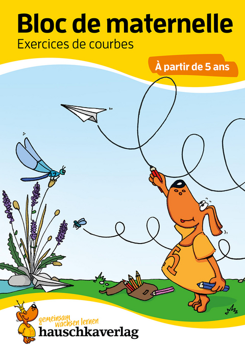 Bloc d'activités préscolaires à partir de 5 ans pour garçons et filles, livre garcon 4 ans - J'apprends à tracer formes boucles courbes lignes, livre enfant 4 ans - Linda Bayerl