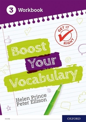 Get It Right: Boost Your Vocabulary Workbook 3 (Pack of 15) - Helen Prince, Peter Ellison