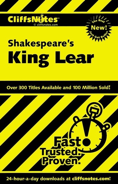 CliffsNotes on Shakespeare's King Lear -  Sheri Metzger