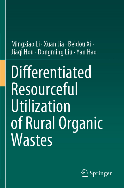 Differentiated Resourceful Utilization of Rural Organic Wastes - Mingxiao Li, Xuan Jia, Beidou Xi, Jiaqi Hou, Dongming Liu