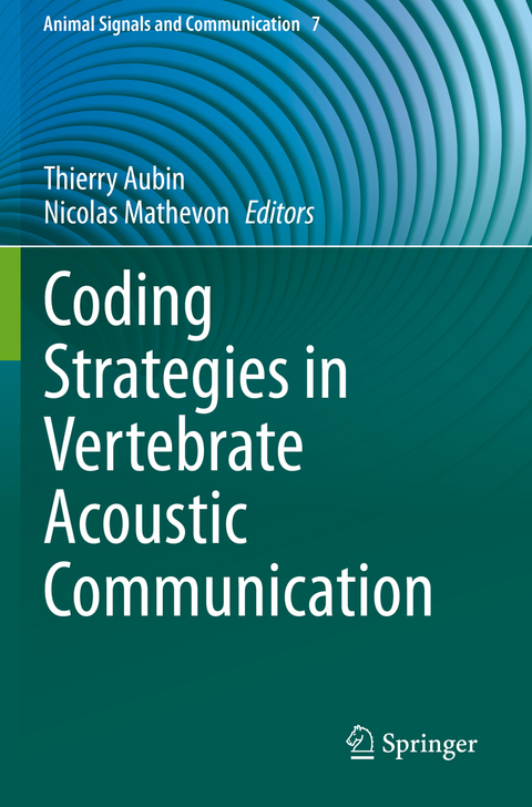 Coding Strategies in Vertebrate Acoustic Communication - 