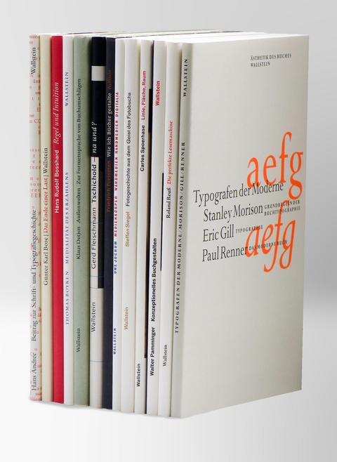 Ästhetik des Buches - Klaus Detjen, Hans Andree, Walter Pamminger, Steffen Siegel, Stanley Morison, Eric Gill, Paul Renner, Thomas Boyken, Günter Karl Bose, Gerd Fleischmann, Roland Reuß, Uwe Jochum, Friedrich Forssman, Hans Rudolf Bosshard, Carlos Spoerhase