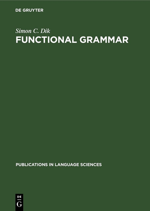 Functional Grammar - Simon C. Dik