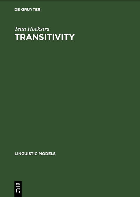 Transitivity - Teun Hoekstra
