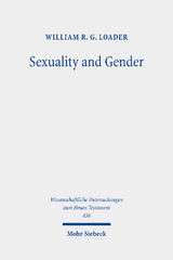 Sexuality and Gender - William R. G. Loader