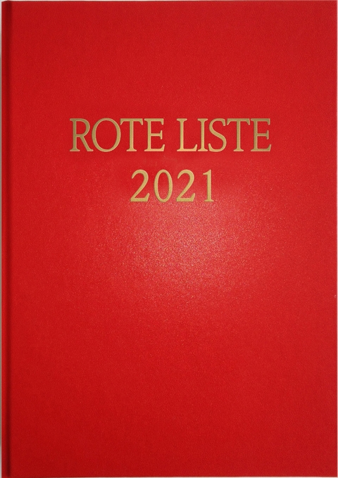 Rote Liste 2021 Buchausgabe Aboausgabe