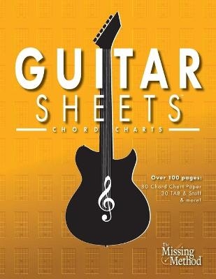 Guitar Sheets Chord Chart Paper - Christian J Triola