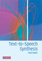 Text-to-Speech Synthesis -  Paul Taylor