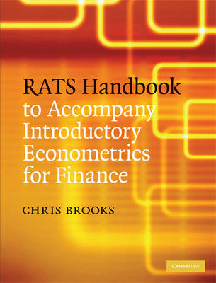 RATS Handbook to Accompany Introductory Econometrics for Finance -  Chris Brooks