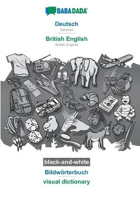 BABADADA black-and-white, Deutsch - British English, BildwÃ¶rterbuch - visual dictionary -  Babadada GmbH