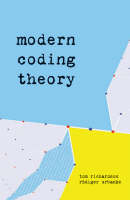 Modern Coding Theory -  Tom Richardson,  Rudiger Urbanke