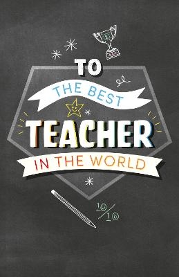 To the Best Teacher -  Pop Press