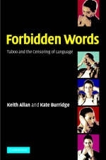 Forbidden Words -  Keith Allan,  Kate Burridge