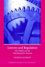 Lawyers and Regulation -  Patrick Schmidt