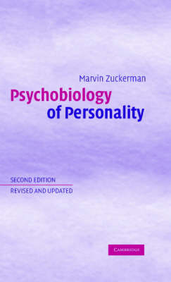 Psychobiology of Personality -  Marvin Zuckerman