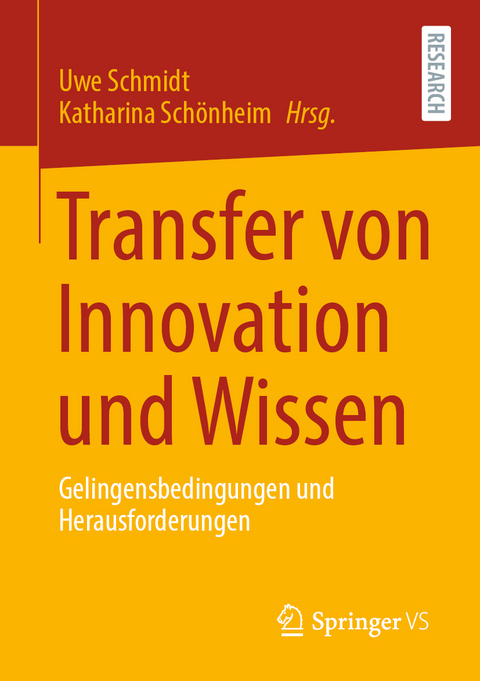 Transfer von Innovation und Wissen - 