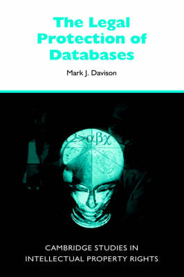 Legal Protection of Databases -  Mark J. Davison