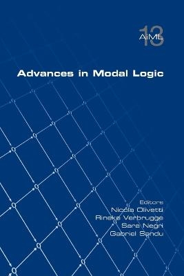 Advances in Modal Logic, Volume 13 - 