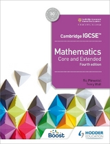 Cambridge IGCSE Mathematics Core and Extended 4th edition - Pimentel, Ric; Wall, Terry