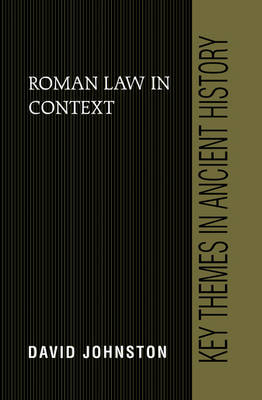 Roman Law in Context -  David Johnston