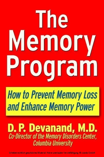 Memory Program -  D. P. Devanand