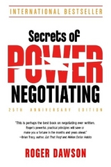 Secrets of Power Negotiating - 25th Anniversary Edition - Dawson, Roger
