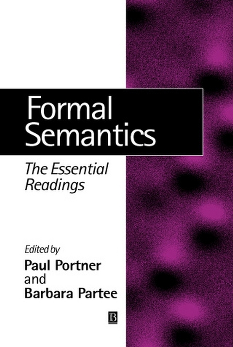 Formal Semantics - 