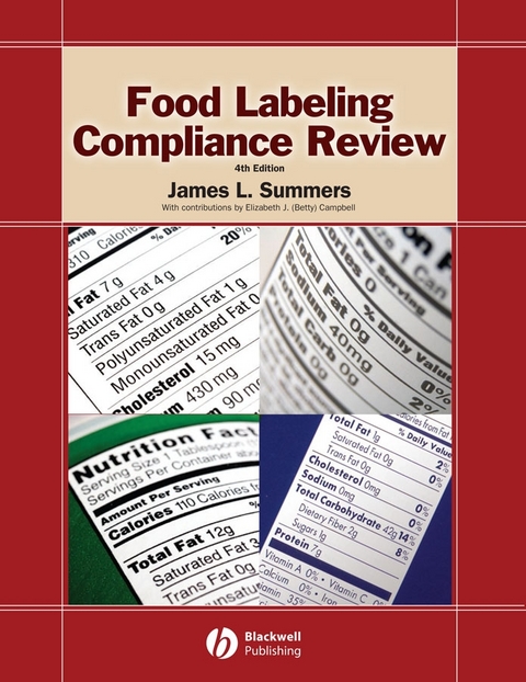 Food Labeling Compliance Review - James L. Summers, Elizabeth J. (Betty) Campbell