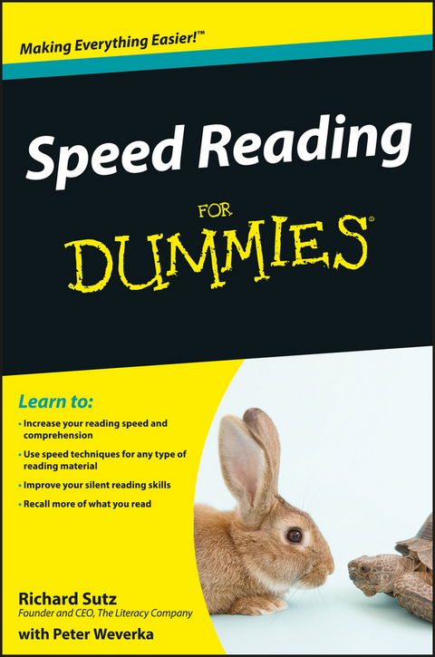 Speed Reading For Dummies -  Richard Sutz