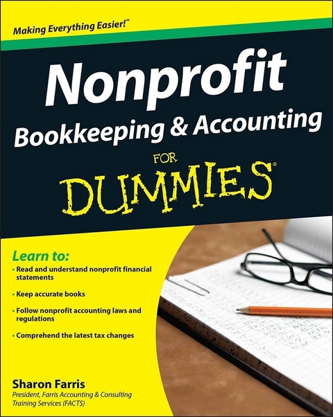 Nonprofit Bookkeeping and Accounting For Dummies - Sharon Farris