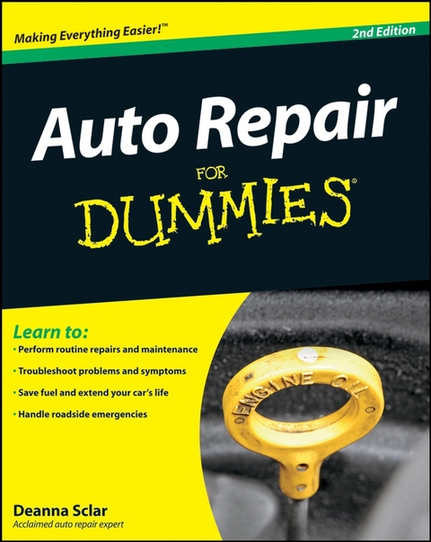 Auto Repair For Dummies - Deanna Sclar