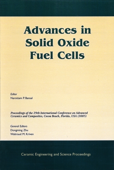 Advances in Solid Oxide Fuel Cells - 