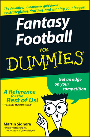 Fantasy Football For Dummies - Martin Signore